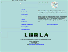 Tablet Screenshot of lhrla.com.pk